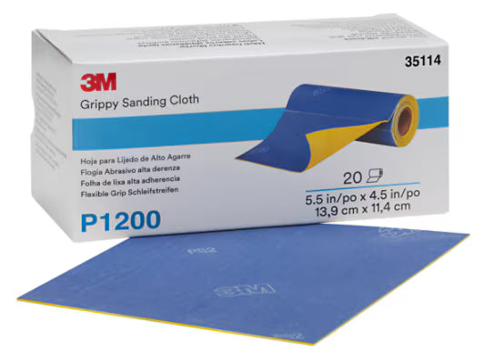 3M™ Flex Grip Schleifschwamm, 139 mm x 114 mm, P1200, 35114
