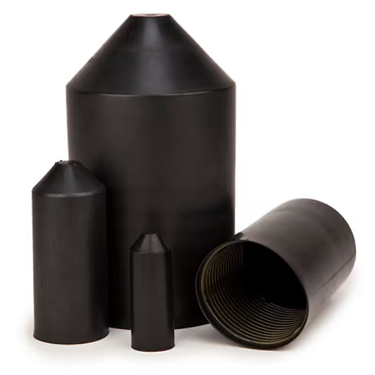 3M™ CRC 30-60 Warmschrumpf-Endkappe, schwarz, 75/25 mm