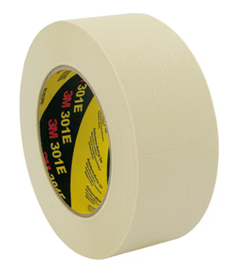 3M™ Abdeckband 301E, Beige, 72 mm x 50 m