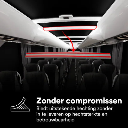 3M™ VHB™ Klebeband LVO-160BF, Schwarz, 1220 mm x 33 m, 1.6 mm, Folienträger