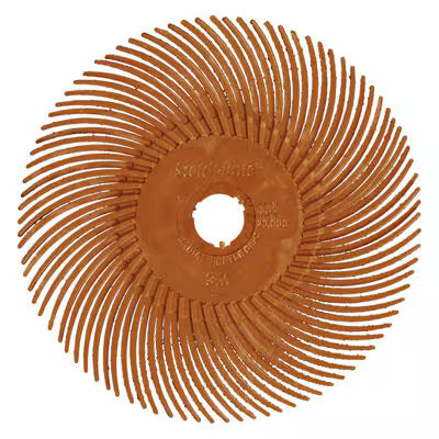 Scotch-Brite™ Radialborste für Präzisionsanwendungen, PN-RB, 80+, 50,8 mm x 9,525 mm (2 Zoll x 3/8 Zoll), Typ C,