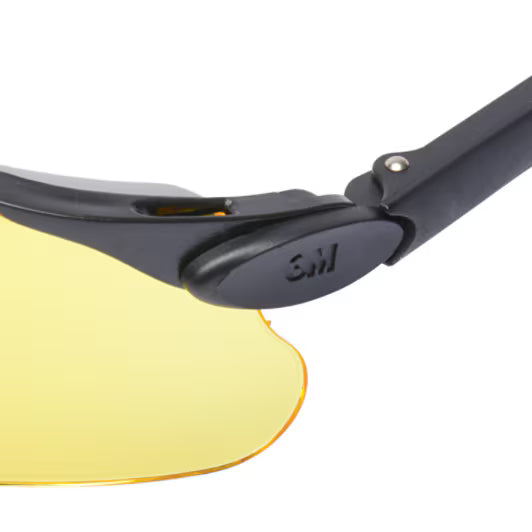3M™ Maxim™ Schutzbrille, schwarz/grauer Rahmen, DX, orangefarbene Scheiben, 13228