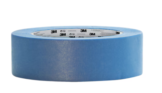 3M™ Professionelles Abdeckband 2090, verschiedene Oberflächen, blau, 18 mm x 50 m, 12 Rollen/Packung, 100% PEFC, SGSCH-PEFC-COC-110078