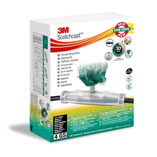 3M™ Scotchcast™ 92-NBA GS Gießharz-Verbindungsgarnitur, Größe 7, 0.6/1 kV, 4x 120 - 240 mm², 1/Karton