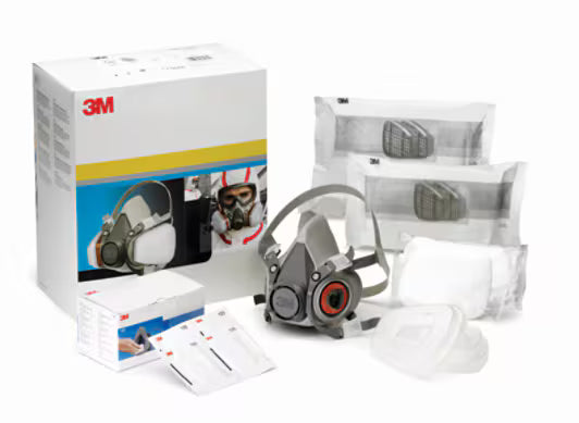 3M™ Starter-Set wiederverwendbare Maske, A1P2 R-Filter, Größe L, 06968M