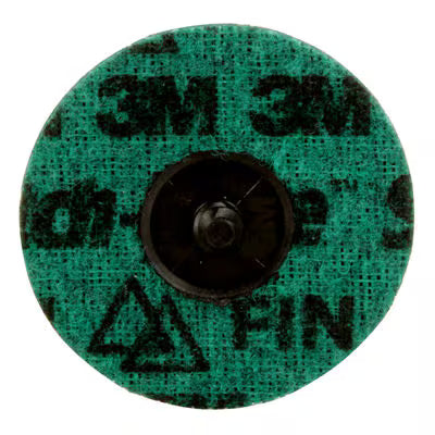 Scotch-Brite™ Roloc™ Oberflächenbearbeitungsscheibe Precision, PN-DR, Fein, TR, 76.2 mm, 25/Innenpackung, 100 Stück/Karton, Spenderverpackung