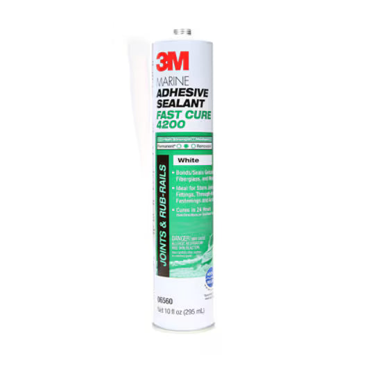 3M™ Marine Dichtmasse Fast Cure 4200FC, weiß, 310 ml