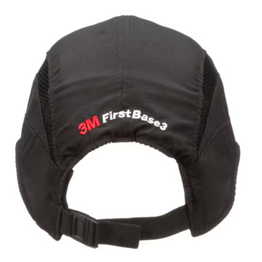 3M™ First Base™ 3 Anstoßkappe 2030610, Classic, schwarz, kurzer Schirm, 55 mm