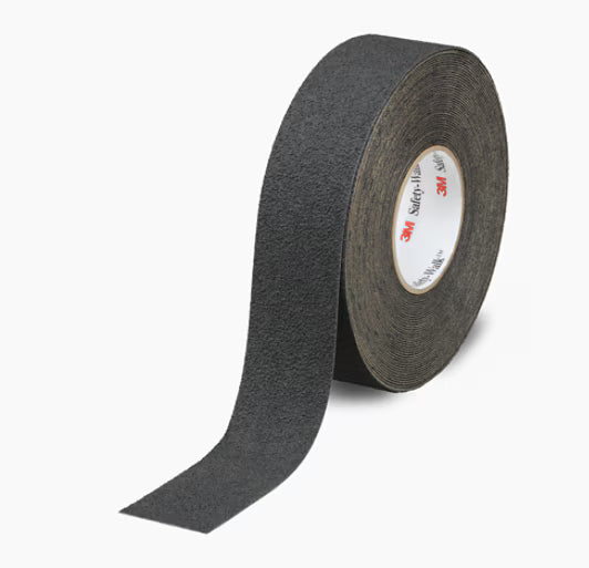 3M™ Safety-Walk™ Antirutschbelag Elastisch mittelkörnig 310, Schwarz, 25 mm x 18.3 m, 1/Karton