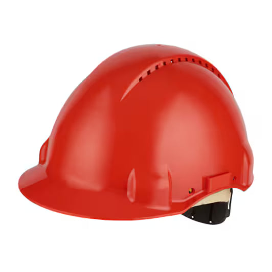 3M™ Schutzhelm, Uvicator, Pinlock, Belüftung, Lederschweißband, rot, G3000DUV-RD
