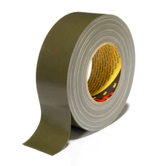3M™ Extra Heavy Duty Duct Tape 389, Olivgrün, 50 mm x 50 m, 0.26 mm