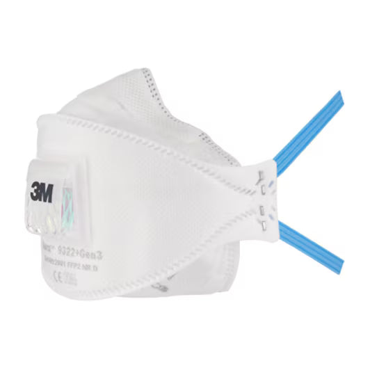 3M™ Aura™ Atemschutzmaske, FFP2, mit Ventil, Großpackung, 9322+Gen3