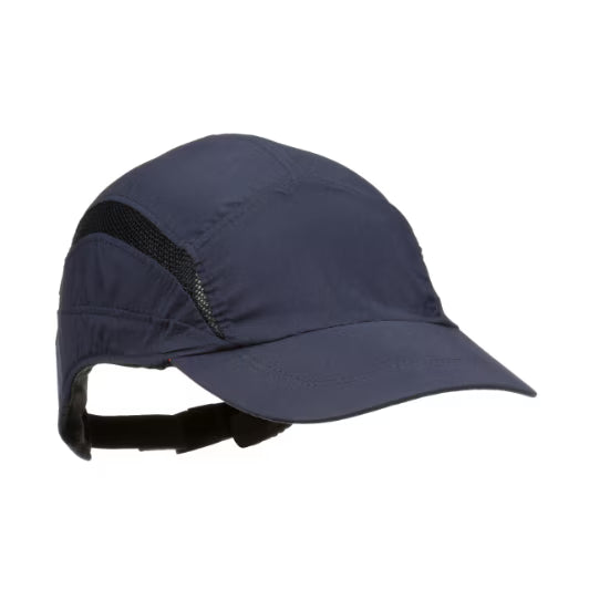 3M™ First Base™ 3 Anstoßkappe 2030043, Classic, Marineblau, Standardschirm, 70 mm, angefertigt