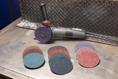 Scotch-Brite™ Precision Heavy Duty Surface Conditioning-Scheibe, HD-DH, X-Extra Coarse 60+, 127 mm x NH, 50 St./Karton