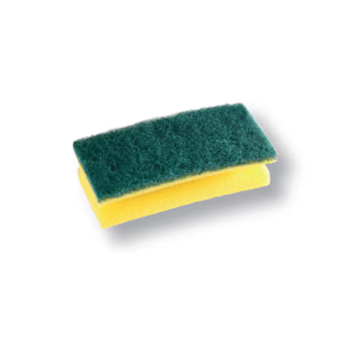 Scotch-Brite™ Synthetischer Handgriffschwamm 274, Gelb/Grün, 95 mm x 150 mm, 10/Packung