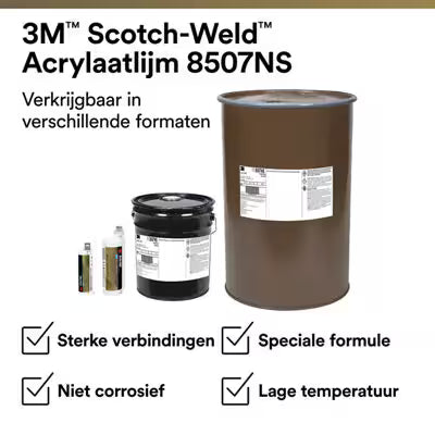 3M™ Scotch-Weld™ Konstruktionsklebstoff DP8507NS, Grau, 45 ml Duo-Pack