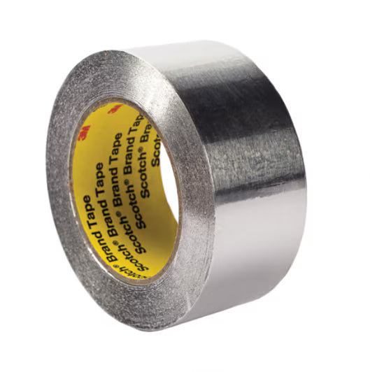 3M™ Aluminiumklebeband 425, Silber, 50 mm x 55 m, 0.12 mm