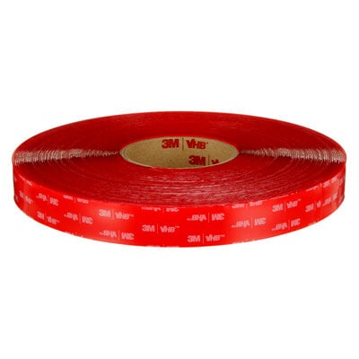3M™ VHB™ Klebeband 4918, Transparent, 19 mm x 3 m, Muster