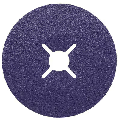 3M™ Cubitron™ 3 Fiberschleifscheibe 1182C, 80+, 115 mm x 22 mm, geschlitzt, 25/Beutel, 100 Stk./Karton
