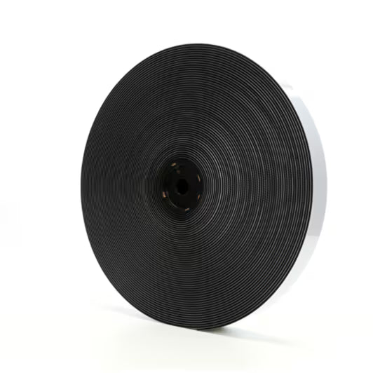 3M™ Dual Lock™ Wiederverschließbarer Druckverschluss SJ3542, Schwarz, 25 mm x 45.7 m, 5.7 mm, 26 Pilzköpfe/cm²