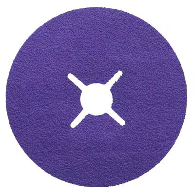 3M™ Cubitron™ 3 Fiberschleifscheibe 1187C, 60+, 150 mm x 22 mm, geschlitzt, 25/Beutel, 100 Stk./Karton