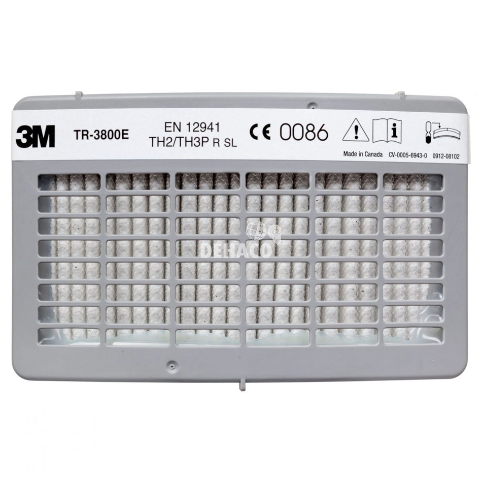3M TR-3802E P3-Filter gegen Staub/störende Gerüche von organischen Dämpfen für TR-300