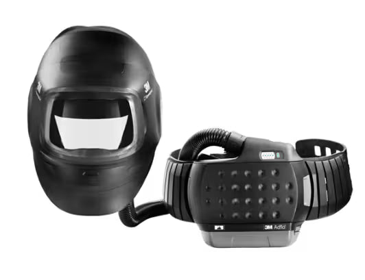 3M™ Speedglas™ G5-01 Schweißhelm, ohne Schweißfilter mit Verbrauchsmaterialien-Set und Tasche mit 3M™ Adflo™ PAPR-System, 617809