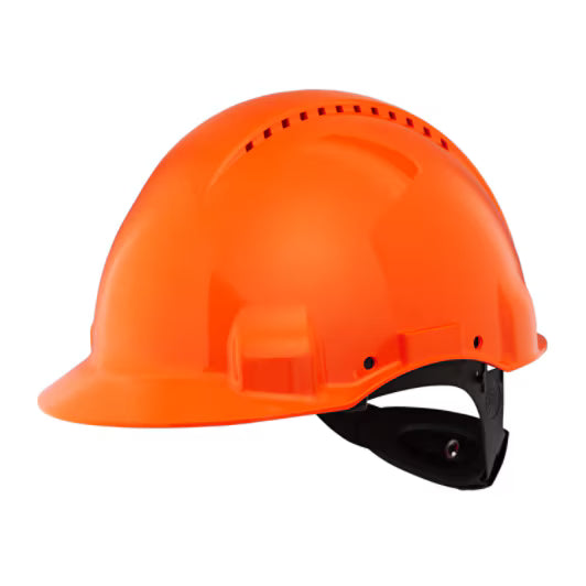 3M™ Schutzhelm, Uvicator, Ratschenverschluss, belüftet, Kunststoff-Schweißband, orange, G3000NUV-OR