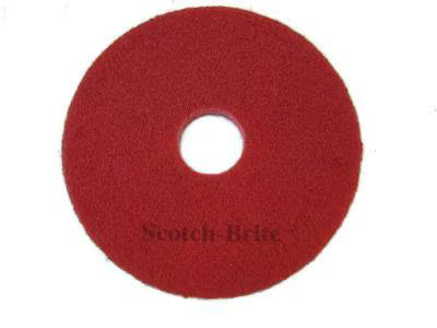Scotch -brite ™ Bodenbeläge - Rot - 530 mm - 5/Box | 1 Übertreibung von 5 Stück