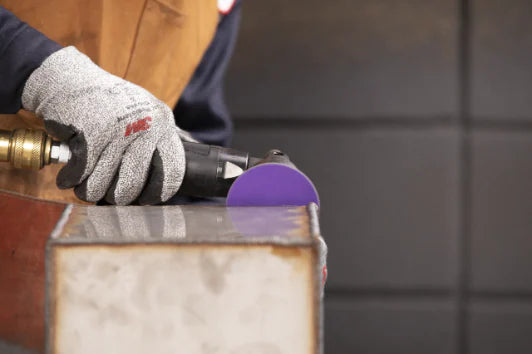 3M™ Cubitron™ 3 Roloc™ Fächerschleifscheibe 1182C, 80+, TR, Violett, 51 mm, 50/Karton, 200 Stk./VE