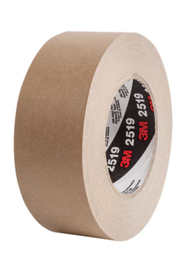 3M™ Leistungsstarkes Flatback-Klebeband 2519, Hellbraun, 100 mm x 55 m