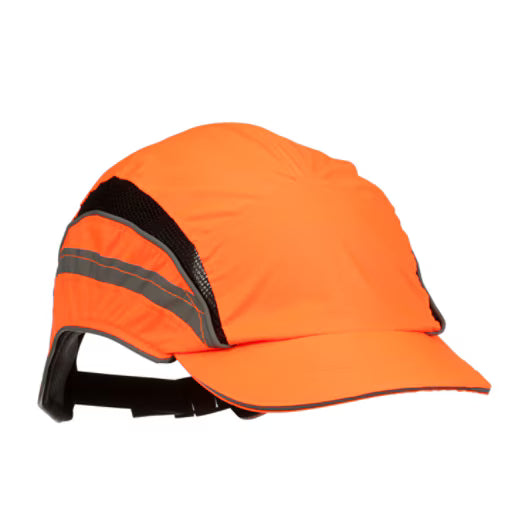 3M™ First Base™ 3 Anstoßkappe 2021874, Classic, Warnschutz, orange, kurzer Schirm, 55 mm, kundenspezifisch