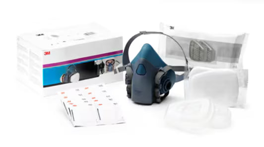 3M™ Starter-Set wiederverwendbare Halbmaske, A1P2 R-Filter, Größe Large, 06773