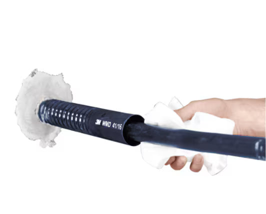 3M™ WMD 59/26 Warmschrumpfkabeldurchführung, Schwarz, Rohre-DM 26 - 59 mm