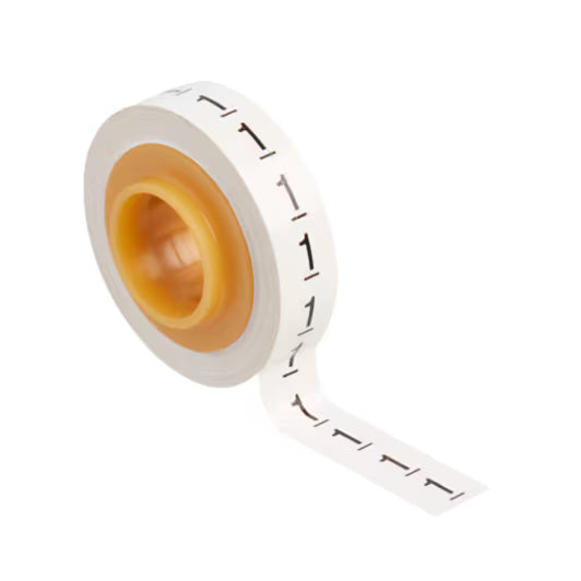 3M™ ScotchCode™ SDR-1 Kabelmarkierer Nachfüllrollen, Nummer „1“, 3x Blisterpackung