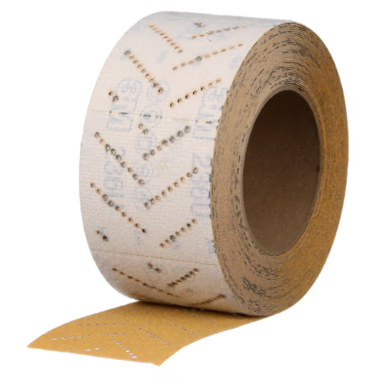 3M™ Hookit™ Papierrolle 236U, P80 C-Gewicht, 81 mm x 153 mm, 100 Blatt/Rolle, 4 Rollen/Karton