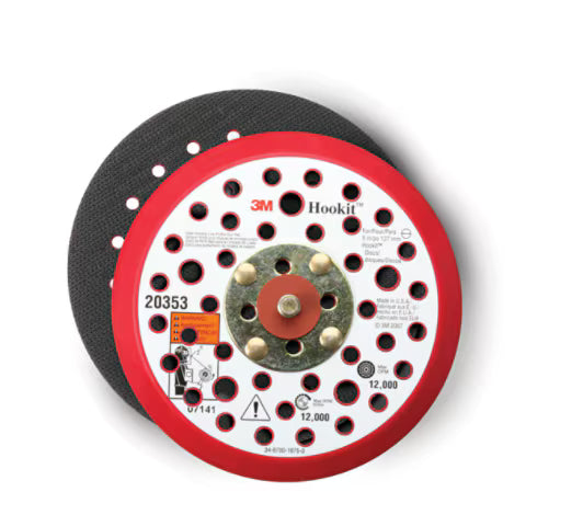 3M™ Hookit™ Stützteller, 5 Zoll x 3/4 Zoll 5/16-24 Außengewinde, 5 Löcher