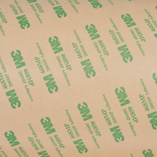 3M™ Transfer-Klebeband 468MP, transparent, 1220 mm x 55 m, 0.13 mm