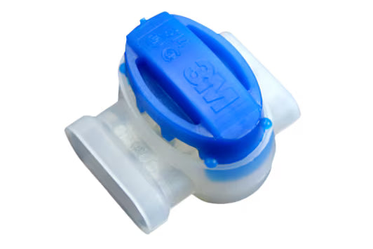 3M™ Scotchlok™ IDC-Verbinder 314, selbstabisolierend, Blau, 0.5 - 1.5 mm², 50 pro Beutel, 500 /Karton