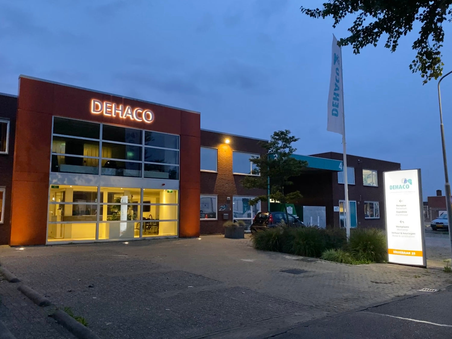 Dehaco hoofdkantoor en productievestiging