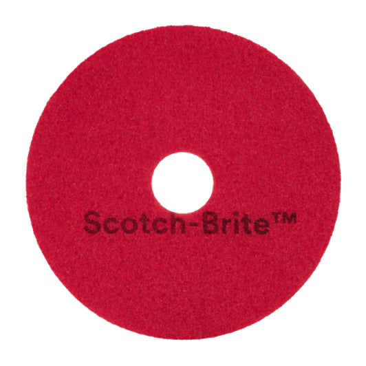Scotch -brite ™ Bodenbeläge - Rot - 432 mm - 5/Box | 1 Übertreibung von 5 Stück