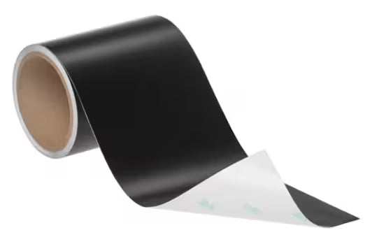 3M™ Laserbeschriftbares Etikettenmaterial 7847, Schwarz, 120 mm x 300 m, 0.06 mm