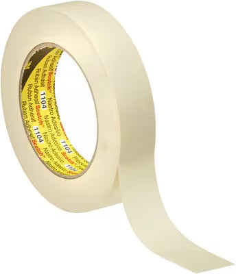 Scotch® Kreppband mit geringer Klebkraft 1104, Beige, 24 mm x 50 m, 0.155 mm