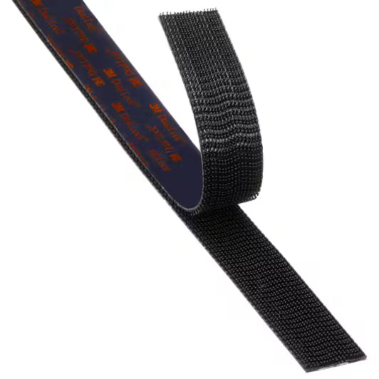 3M™ Dual Lock™ Wiederverschließbarer Befestiger SJ3550CF, Schwarz, 19 mm x 45.7 m, 5.7 mm, 40 Pilzstiele/cm²