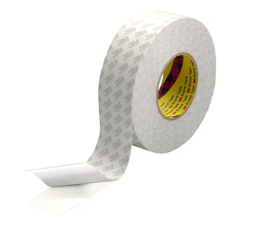 3M ™ Doppel -Side -Sided Tape 9080HL - Weiß - 12 mm 50 x m - 0,16 mm | 1 externe Box von 96 Rollen