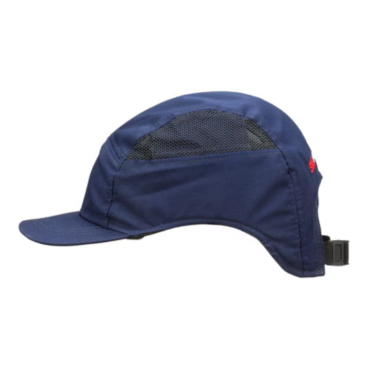 3M™ First Base™ 3 Anstoßkappe 2021101, Extra, Marineblau, kurzer Schirm, 55 mm
