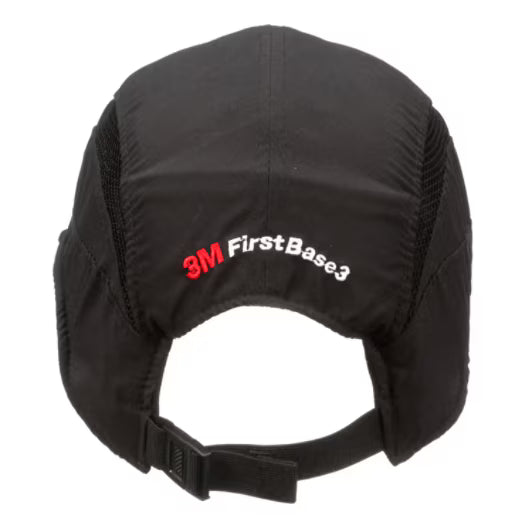 3M™ First Base™ 3 Anstoßkappe 2030608, Classic, schwarz, Standardschirm, 70 mm