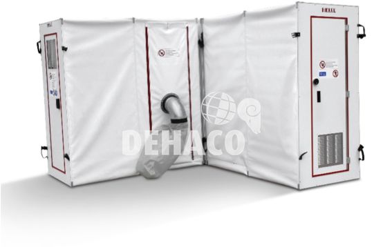 Binkee Premium FR Duschschleuse 2+1+2 90 cm