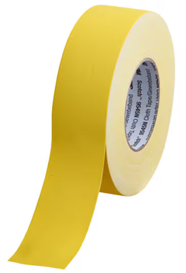 Scotch® 9545N Imprägniertes Gewebeband, Gelb, 50 mm x 50 m, 0,3 mm