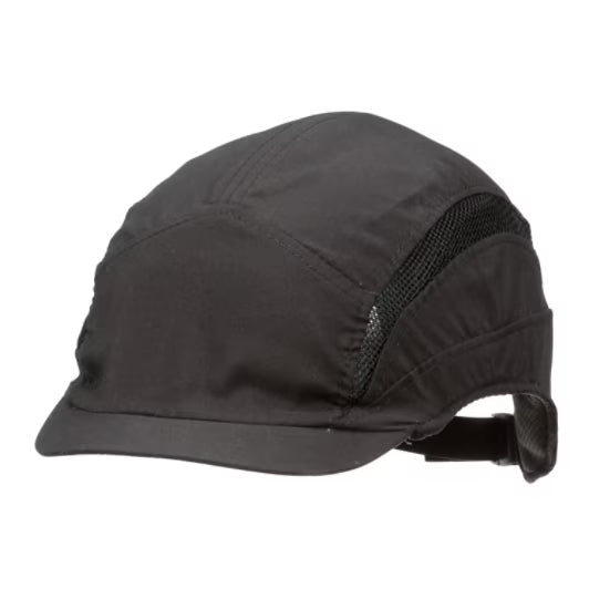 3M™ First Base™ 3 Anstoßkappe 2030609, Classic, Schwarz, Mikroschirm, 25 mm